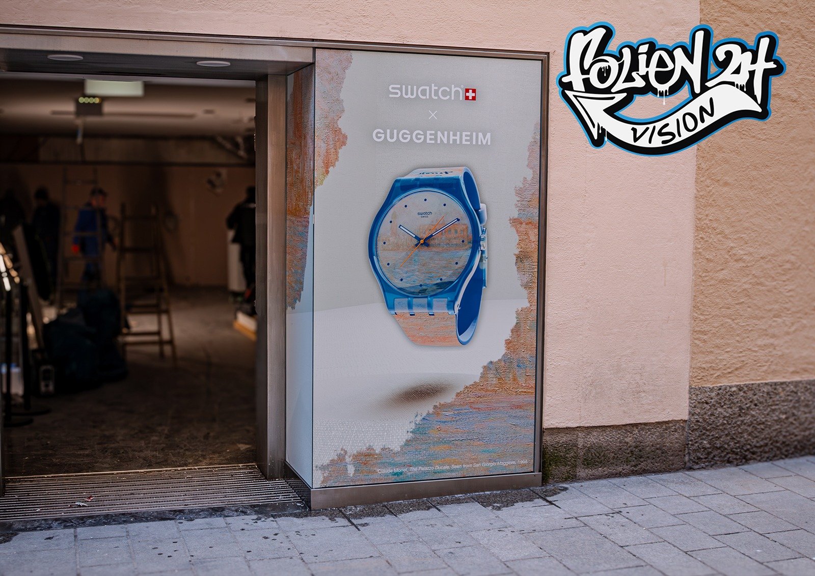 Schaufenster beklebung